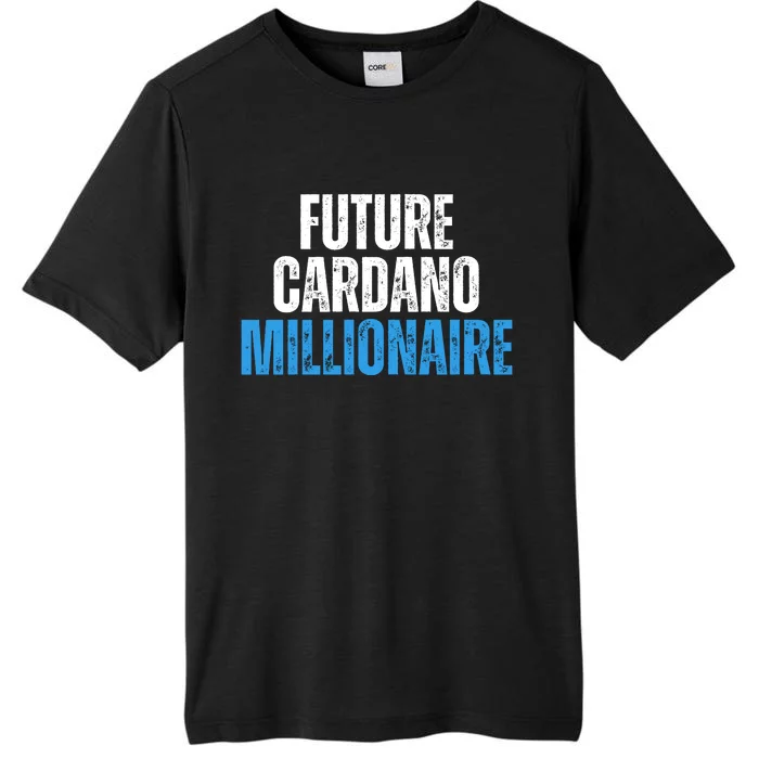 Future Cardano Millionaire ADA ChromaSoft Performance T-Shirt