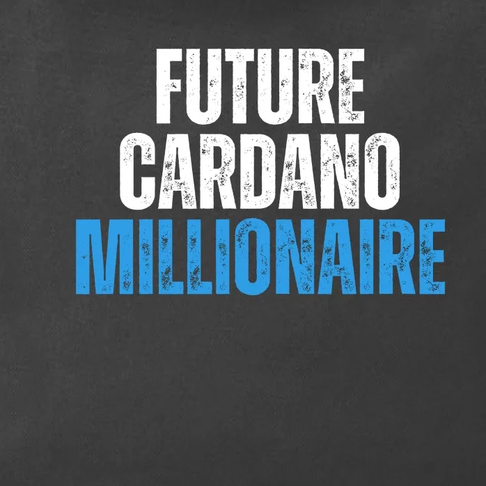 Future Cardano Millionaire ADA Zip Tote Bag