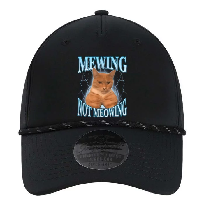 Funny Cat Meme Mewing Looksmax Meowing Cat Trend Performance The Dyno Cap