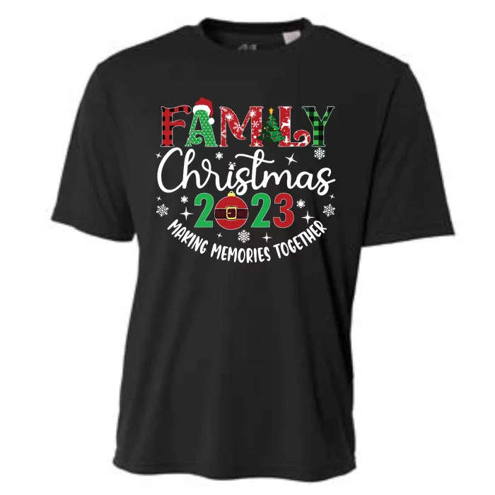 Family Christmas Making Memories Together Cooling Performance Crew T-Shirt