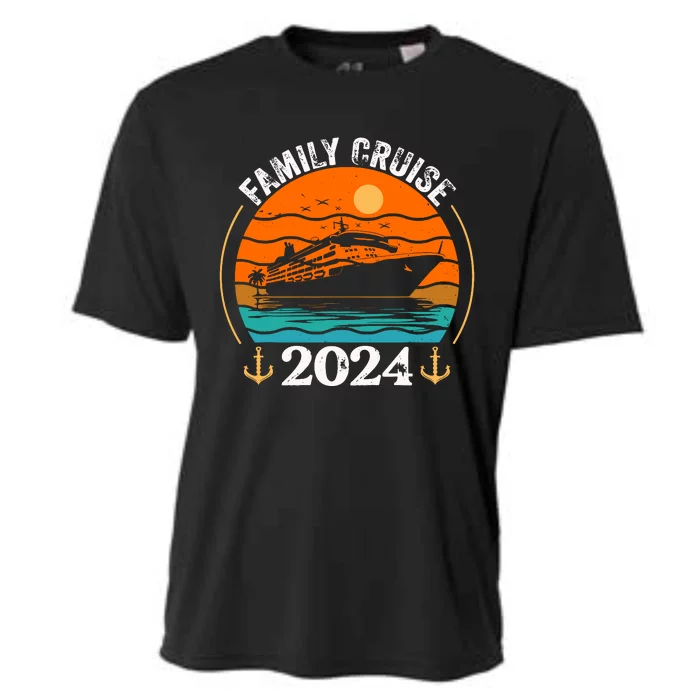 Family Cruise Matching 2024 Family Cruise Trip 2024 Cooling Performance Crew T-Shirt