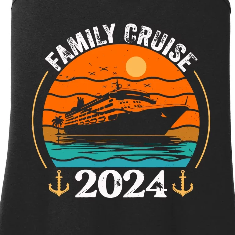 Family Cruise Matching 2024 Family Cruise Trip 2024 Ladies Essential Tank