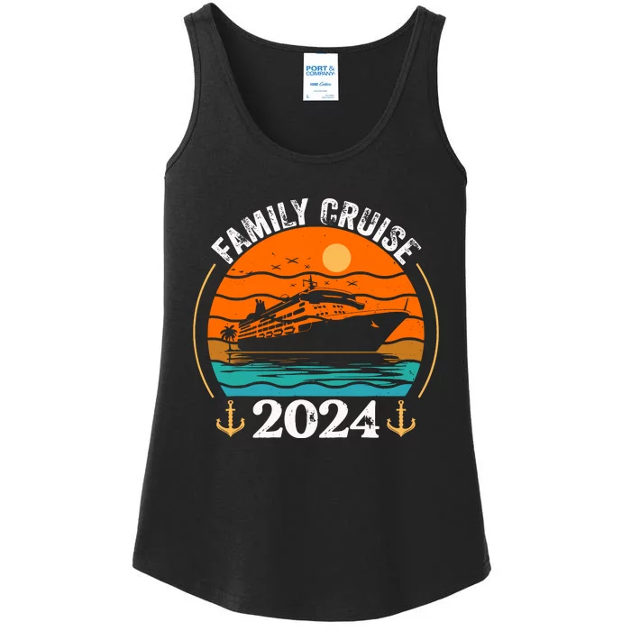 Family Cruise Matching 2024 Family Cruise Trip 2024 Ladies Essential Tank