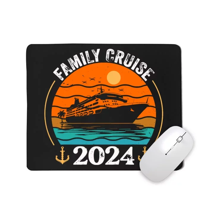 Family Cruise Matching 2024 Family Cruise Trip 2024 Mousepad