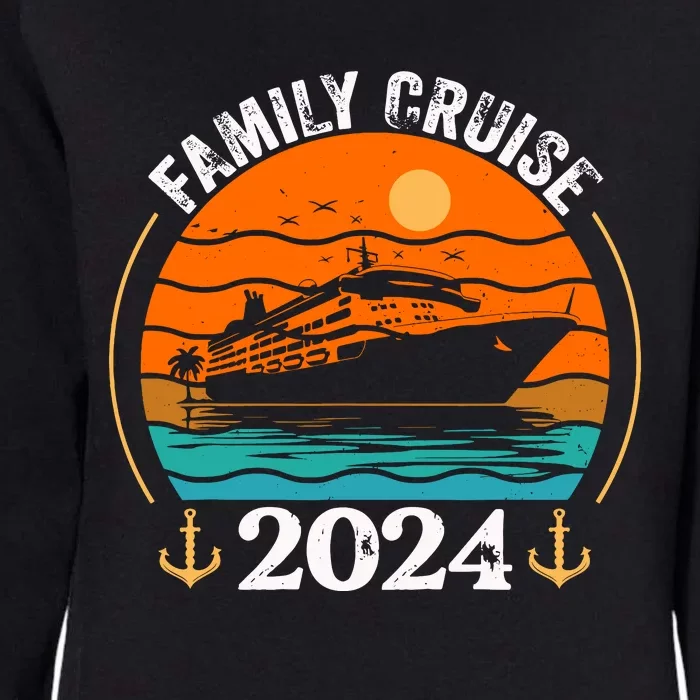 Family Cruise Matching 2024 Family Cruise Trip 2024 Womens California Wash Sweatshirt