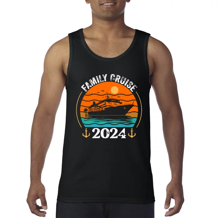 Family Cruise Matching 2024 Family Cruise Trip 2024 Tank Top