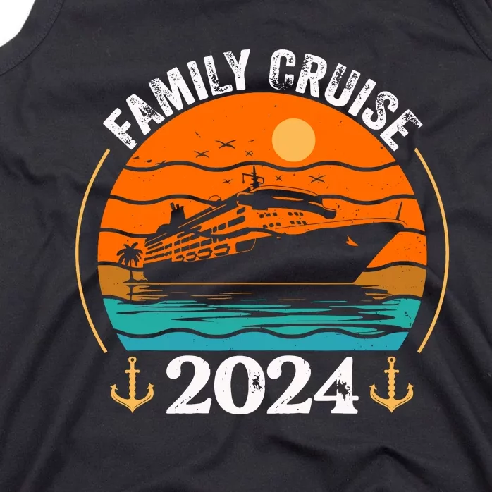 Family Cruise Matching 2024 Family Cruise Trip 2024 Tank Top