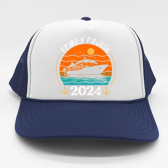 Family Cruise Matching 2024 Family Cruise Trip 2024 Trucker Hat