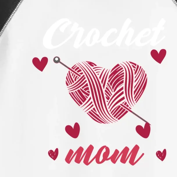 Funny Crochet Mom Crocheting Crocheter Yarn Lover Cool Gift Toddler Fine Jersey T-Shirt