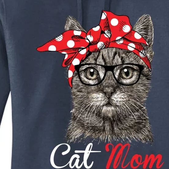 Funny Cat Mom For Cats Lovers Gift Women's Pullover Hoodie