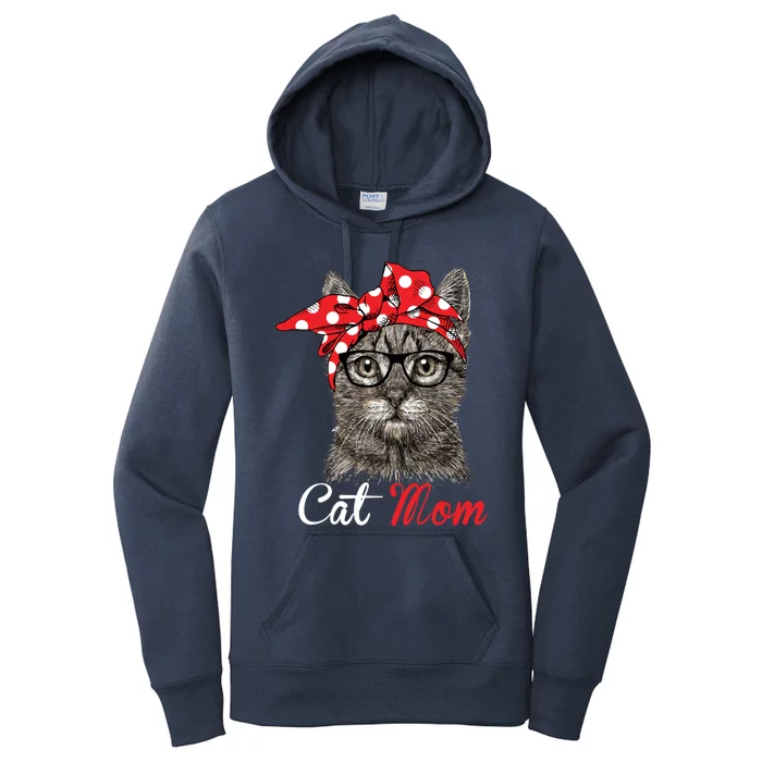 Funny Cat Mom For Cats Lovers Gift Women's Pullover Hoodie