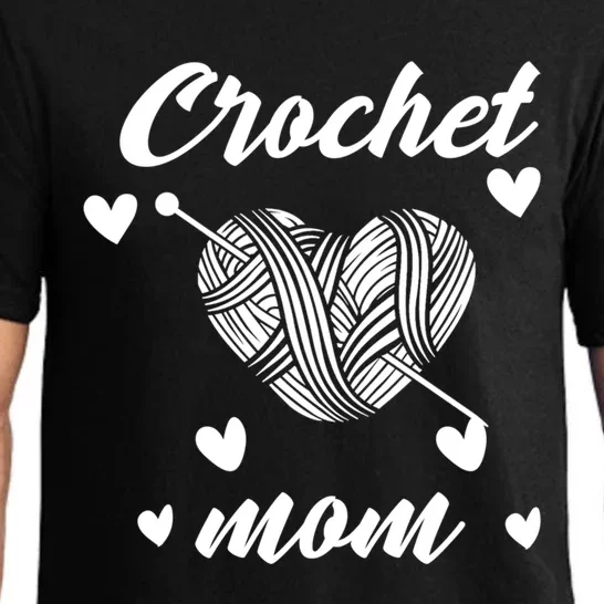 Funny Crochet Mom Crocheting Crocheter Yarn Lover Gift Pajama Set