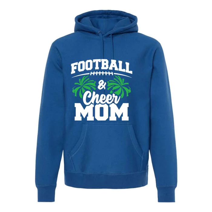 Football Cheer Mom Gift High School Cheerleader Gift Cheerleading Gift Premium Hoodie