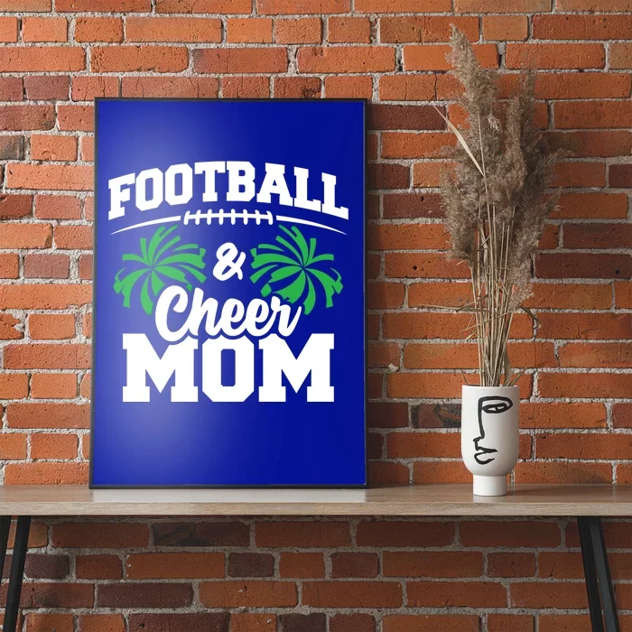 Football Cheer Mom Gift High School Cheerleader Gift Cheerleading Gift Poster