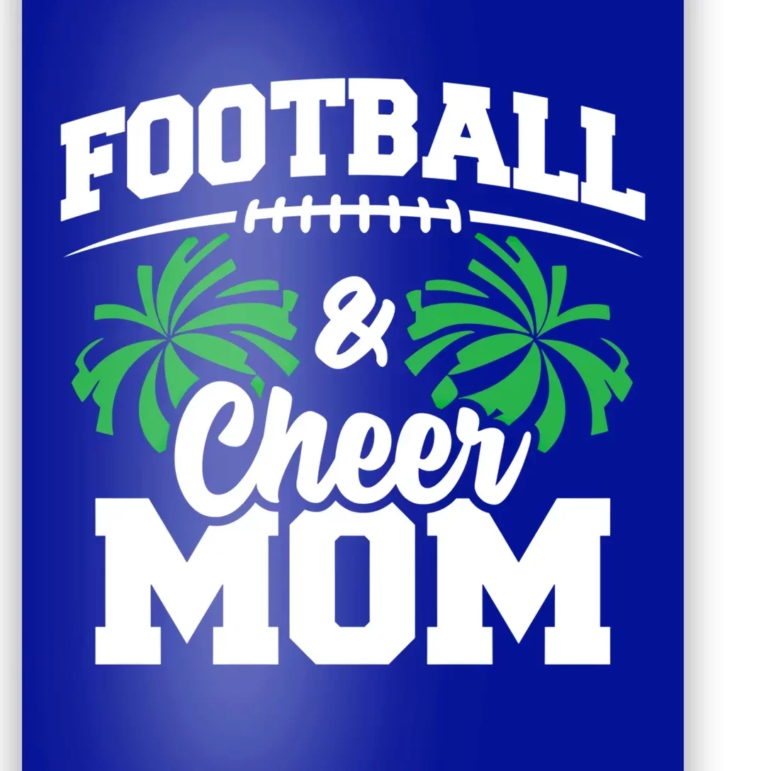 Football Cheer Mom Gift High School Cheerleader Gift Cheerleading Gift Poster