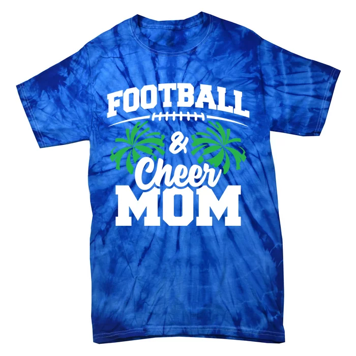 Football Cheer Mom Gift High School Cheerleader Gift Cheerleading Gift Tie-Dye T-Shirt