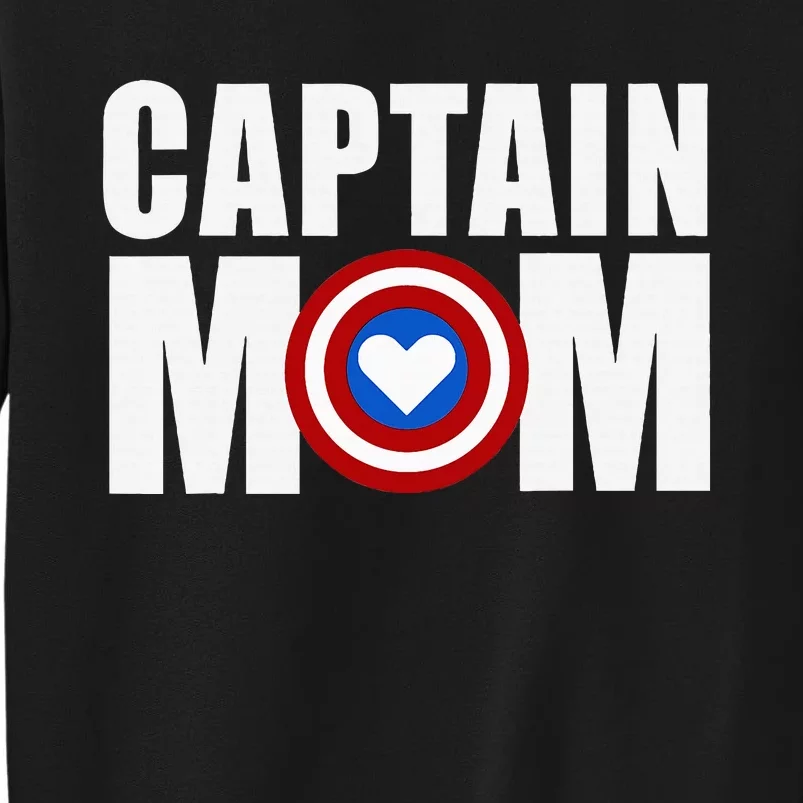 Funny Captain Mom Superhero MotherS Day 2024 Sweatshirt