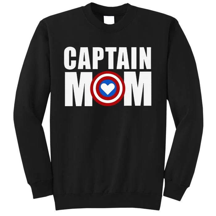 Funny Captain Mom Superhero MotherS Day 2024 Sweatshirt