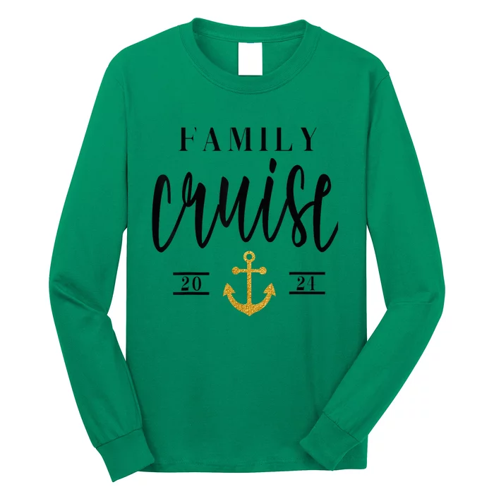 Family Cruise Matching 2024 tee Family Cruise Trip 2024 Long Sleeve Shirt