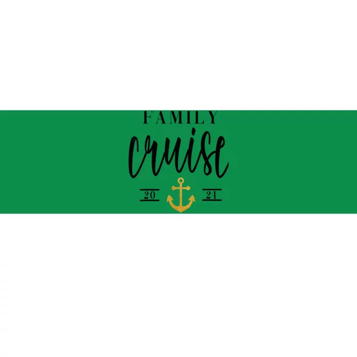 Family Cruise Matching 2024 tee Family Cruise Trip 2024 Bumper Sticker