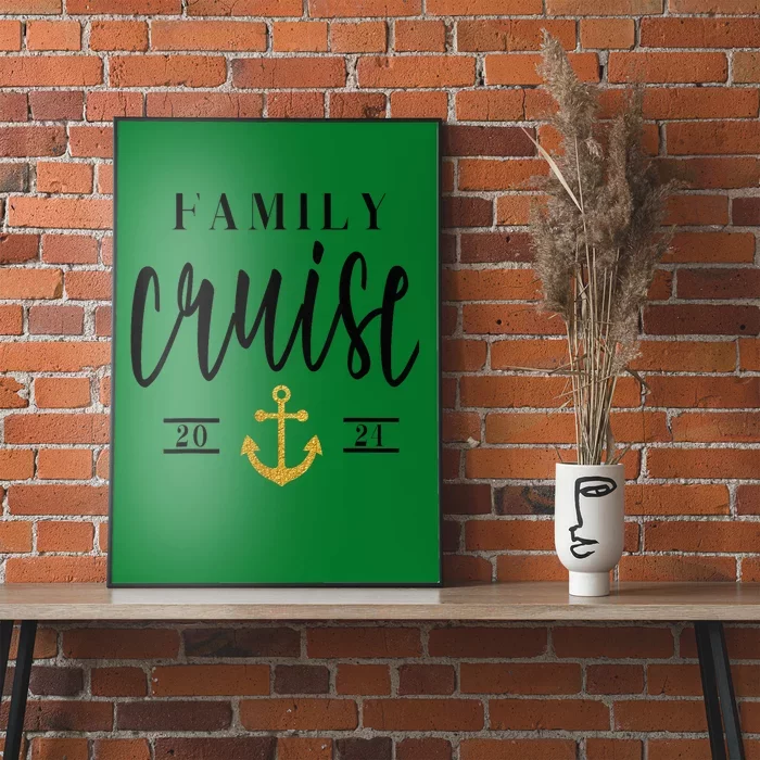 Family Cruise Matching 2024 tee Family Cruise Trip 2024 Poster