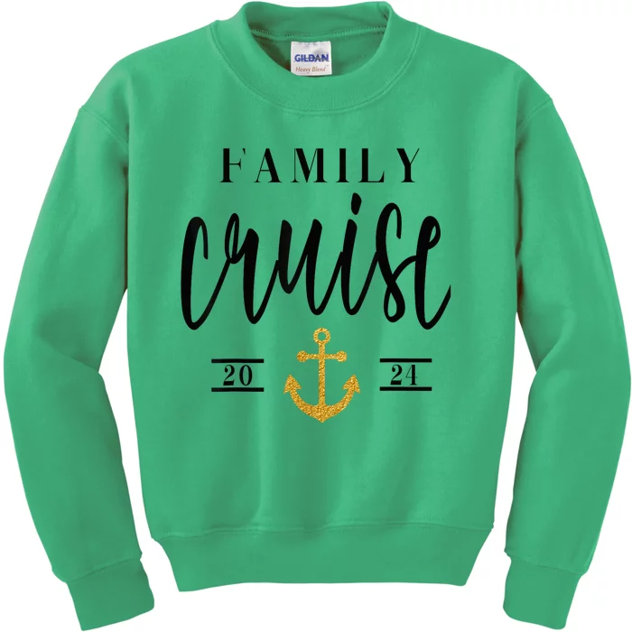 Family Cruise Matching 2024 tee Family Cruise Trip 2024 Kids Sweatshirt