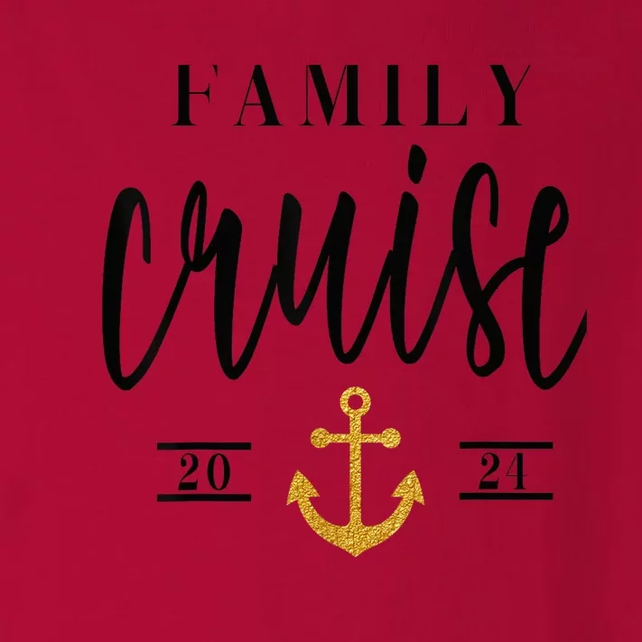 Family Cruise Matching 2024 tee Family Cruise Trip 2024 Toddler Long Sleeve Shirt