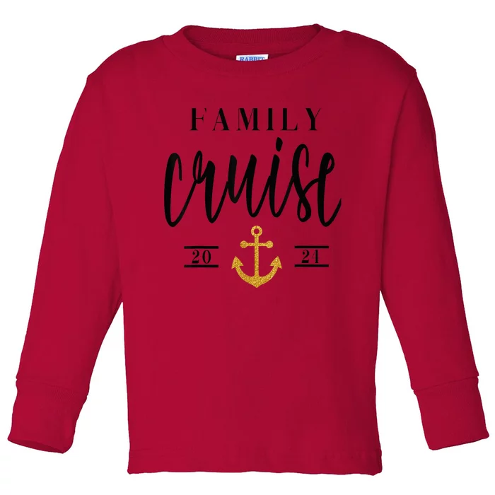 Family Cruise Matching 2024 tee Family Cruise Trip 2024 Toddler Long Sleeve Shirt