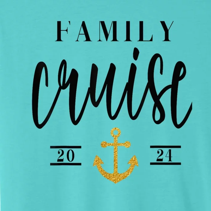 Family Cruise Matching 2024 tee Family Cruise Trip 2024 ChromaSoft Performance T-Shirt