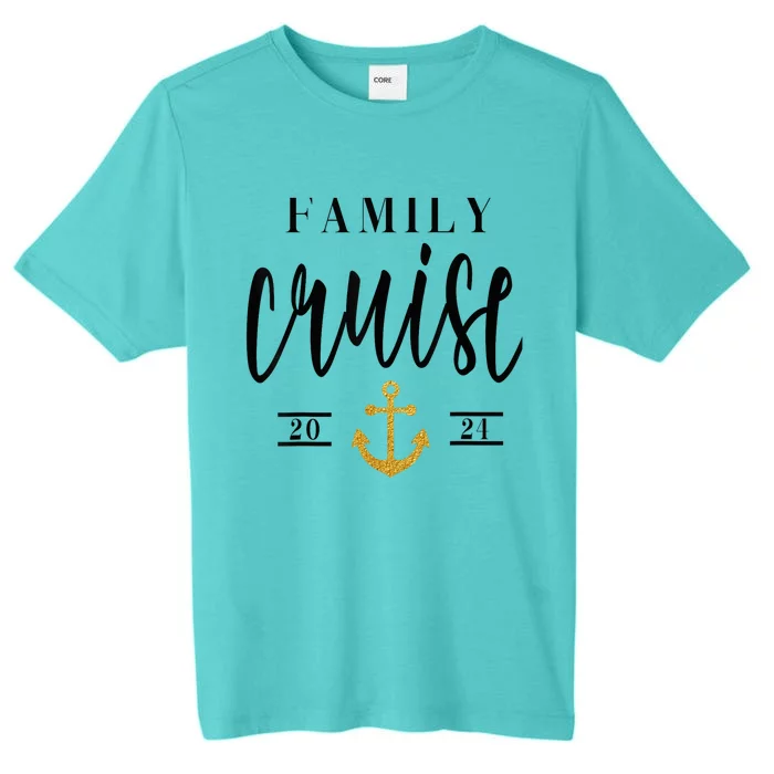 Family Cruise Matching 2024 tee Family Cruise Trip 2024 ChromaSoft Performance T-Shirt