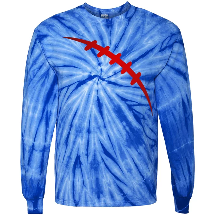 Football Clothing Meaningful Gift Football Gift Tie-Dye Long Sleeve Shirt