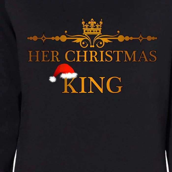 Funny Couple Matching Tee Hergifthis Christmas Queengiftking 2pcs Great Gift Womens California Wash Sweatshirt