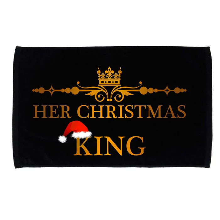 Funny Couple Matching Tee Hergifthis Christmas Queengiftking 2pcs Great Gift Microfiber Hand Towel