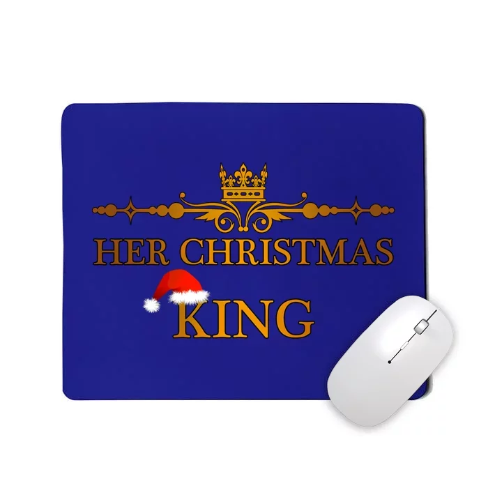 Funny Couple Matching Tee Hergifthis Christmas Queengiftking 2pcs Great Gift Mousepad