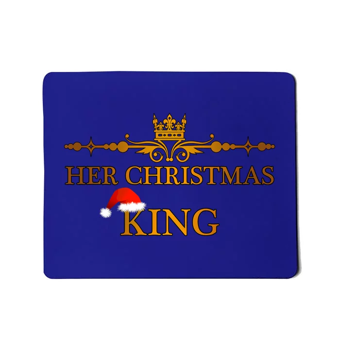 Funny Couple Matching Tee Hergifthis Christmas Queengiftking 2pcs Great Gift Mousepad