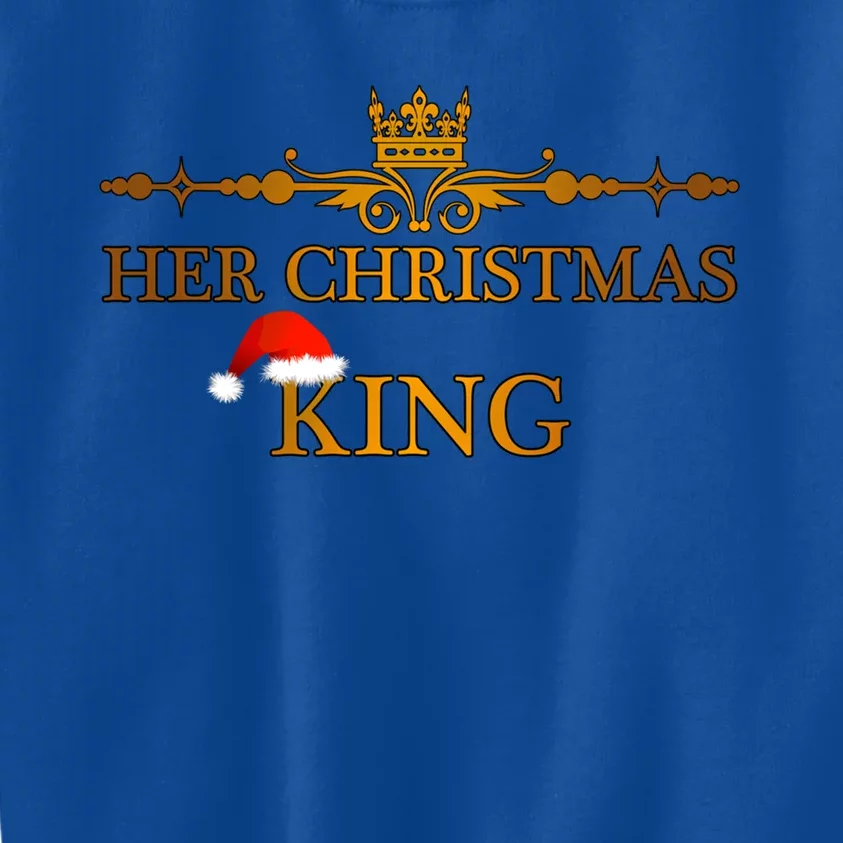 Funny Couple Matching Tee Hergifthis Christmas Queengiftking 2pcs Great Gift Kids Sweatshirt