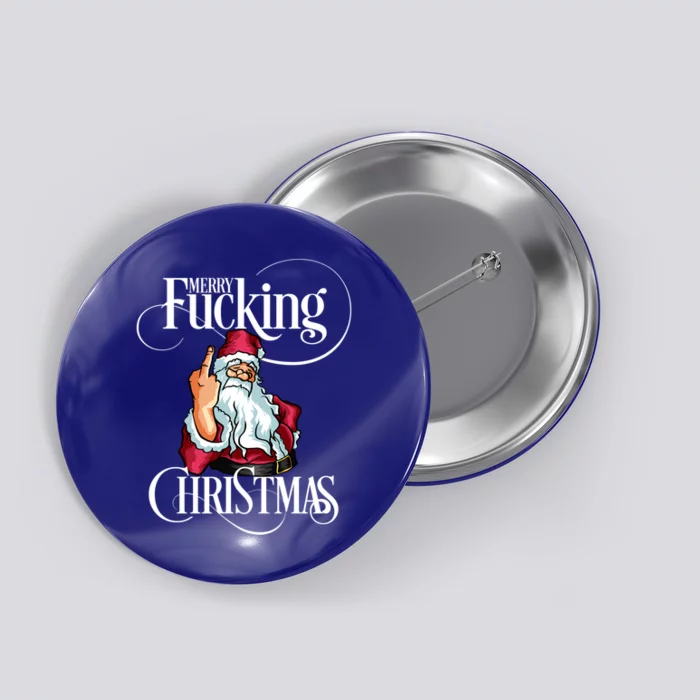 Funny Christmas Merry Fucking Christmas Gift Button