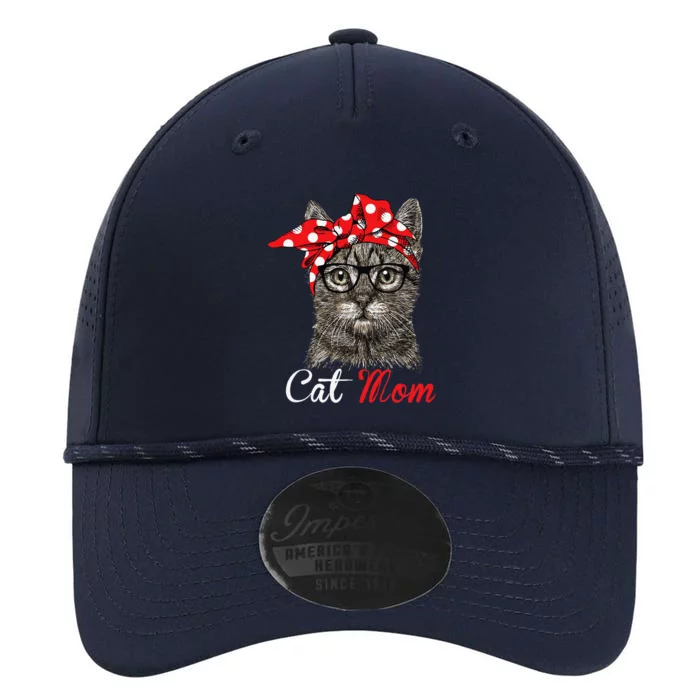 Funny Cat Mom For Cat Loversmothers Day Gift Performance The Dyno Cap