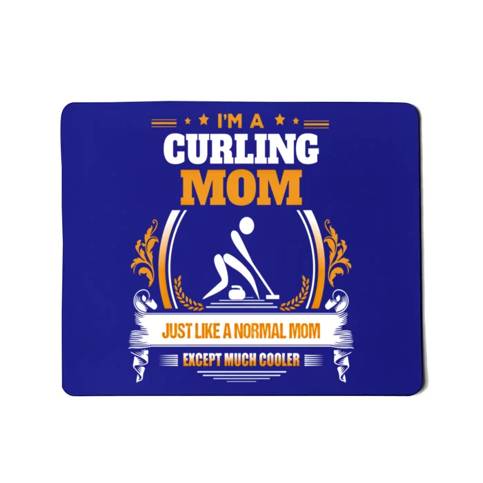 Funny Curling Mom Gift For Mom Mousepad