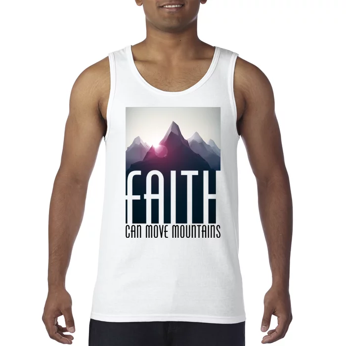 Faith Can Move Mountains Tank Top