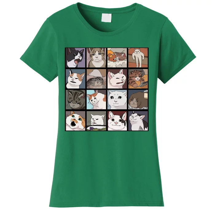 Funny Cats Meme Women's T-Shirt