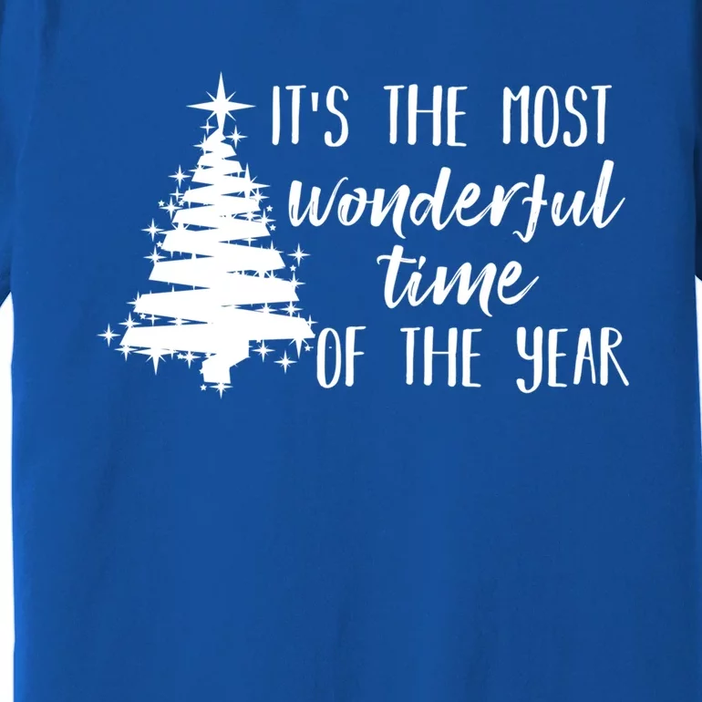 Funny Christmas Matching The Most Wonderful Time Of The Year Gift Premium T-Shirt