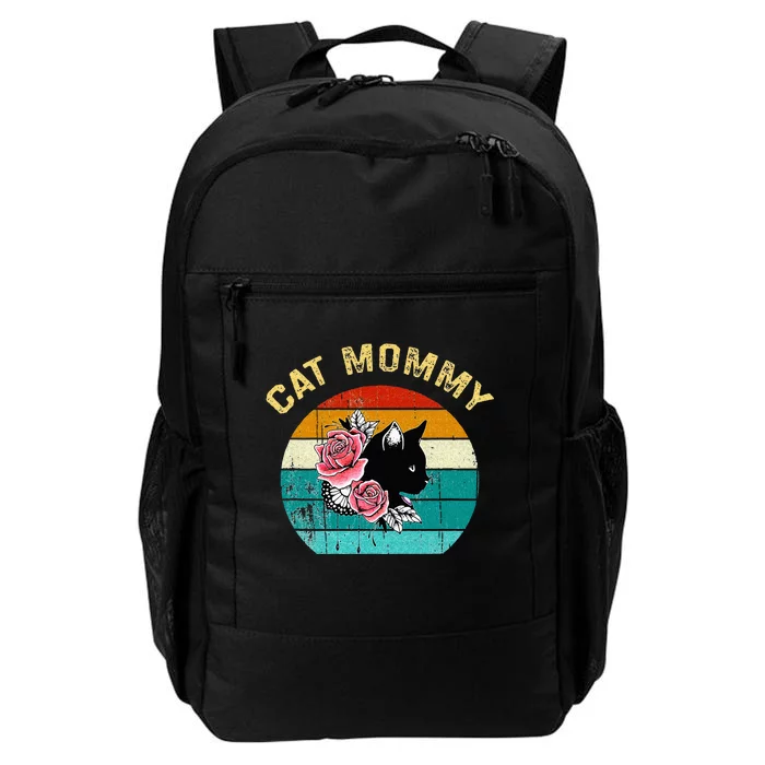 Funny Cat Mommy Cat Best Cat Mom Ever Meow With My Cat Daily Commute Backpack