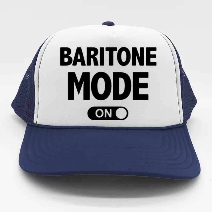 Funny Choir Music Lover Singing Nerd Baritones Trucker Hat