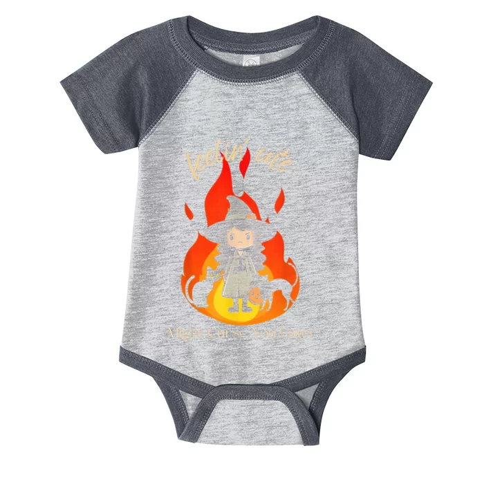 Feeling Cute Might Curse You Later Cute Witch Infant Baby Jersey Bodysuit