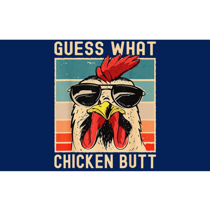 Funny Chicken Meme Guess What Chicken Butt Bumper Sticker