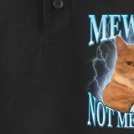 Funny Cat Meme With Meowing Looksmax Meowing Cat Dry Zone Grid Performance Polo