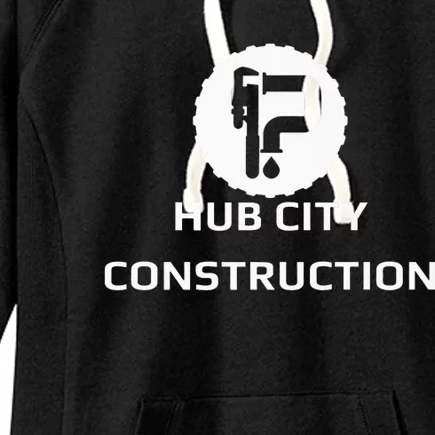 Funny Couple More Days Construction We’re Always Almost Done Women's Fleece Hoodie