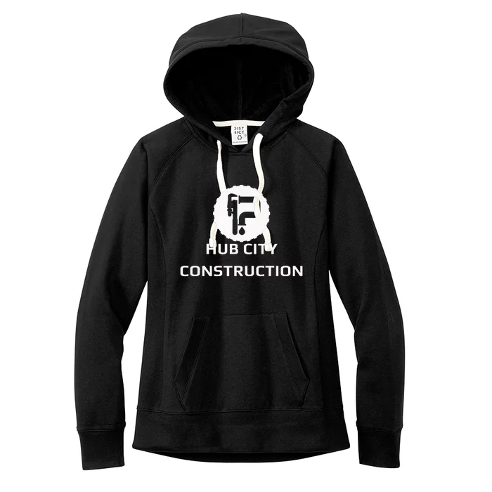 Funny Couple More Days Construction We’re Always Almost Done Women's Fleece Hoodie