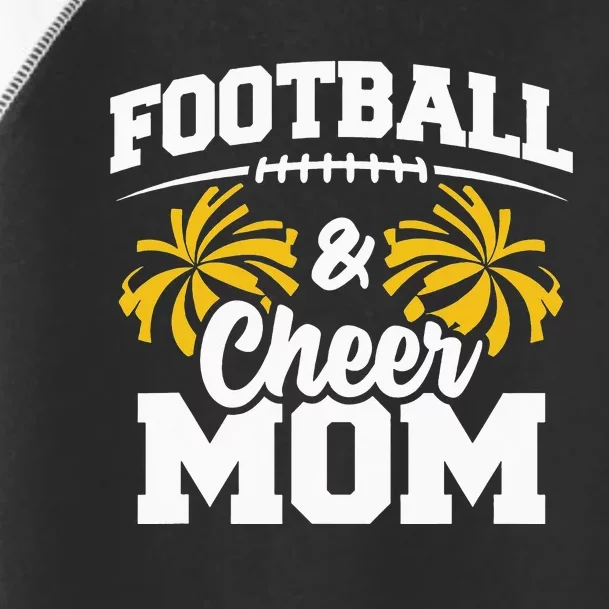 Football Cheer Mom High School Cheerleader Cheerleading Toddler Fine Jersey T-Shirt